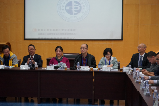 常务副院长周世兴致辞