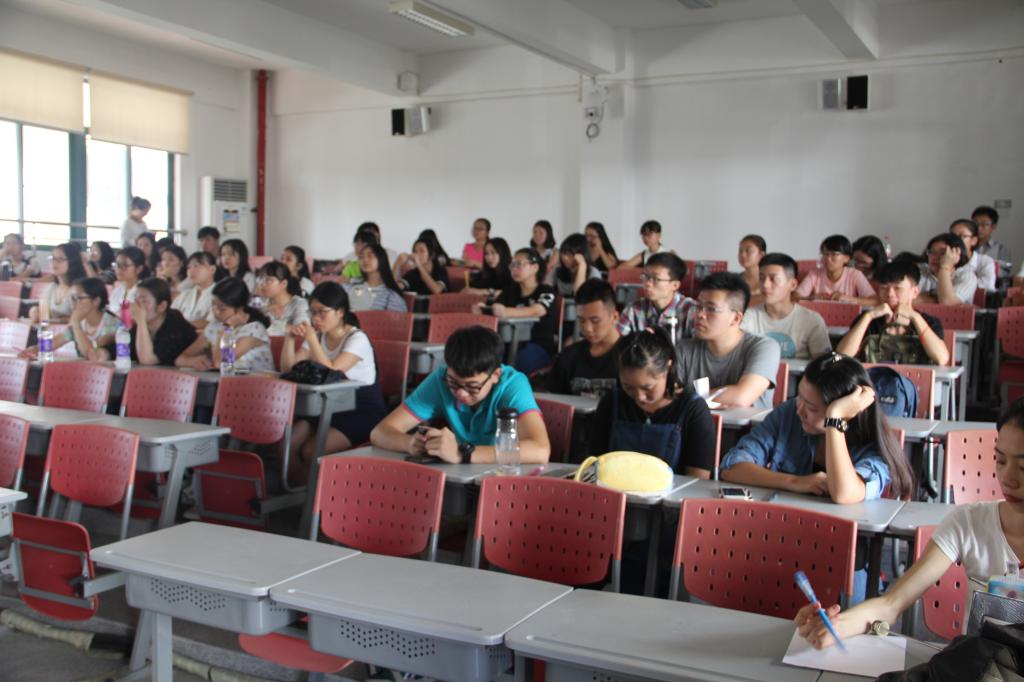 社会学专业介绍会会议现场