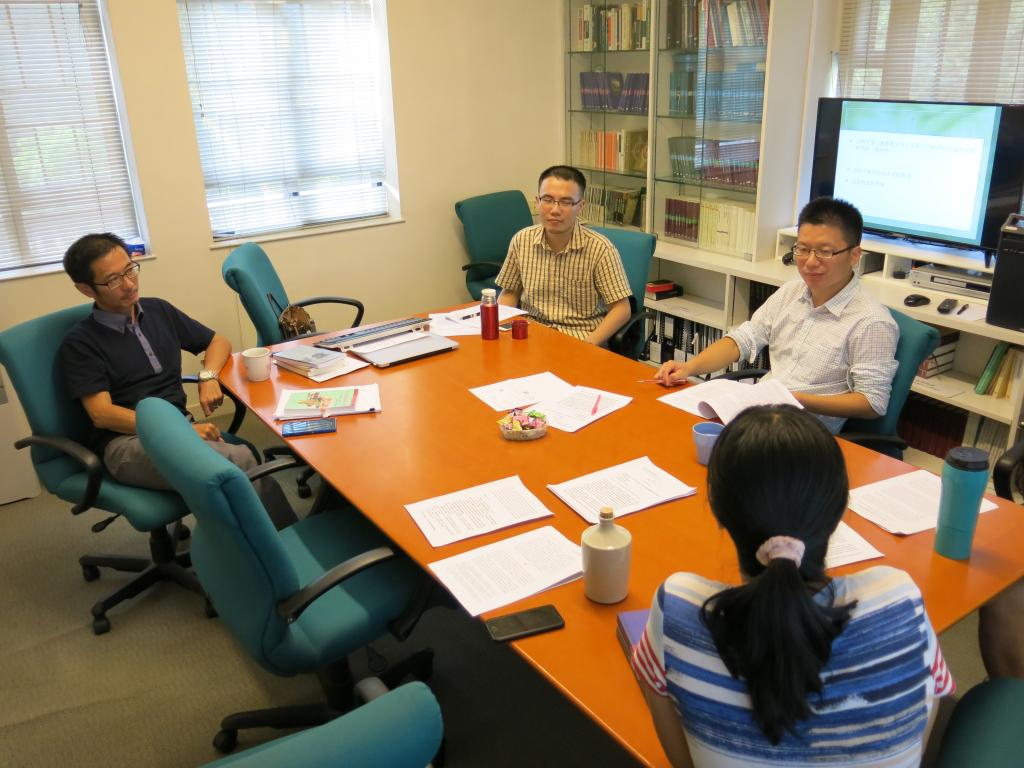 花威副教授做学术报告