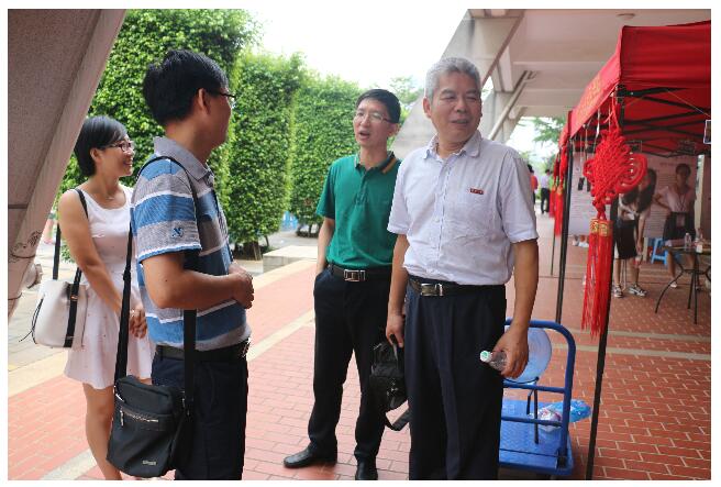 刘斌副校长亲临现场